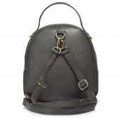 Rucsac dama din piele naturala DiAmanti Amato Grigio Scuro